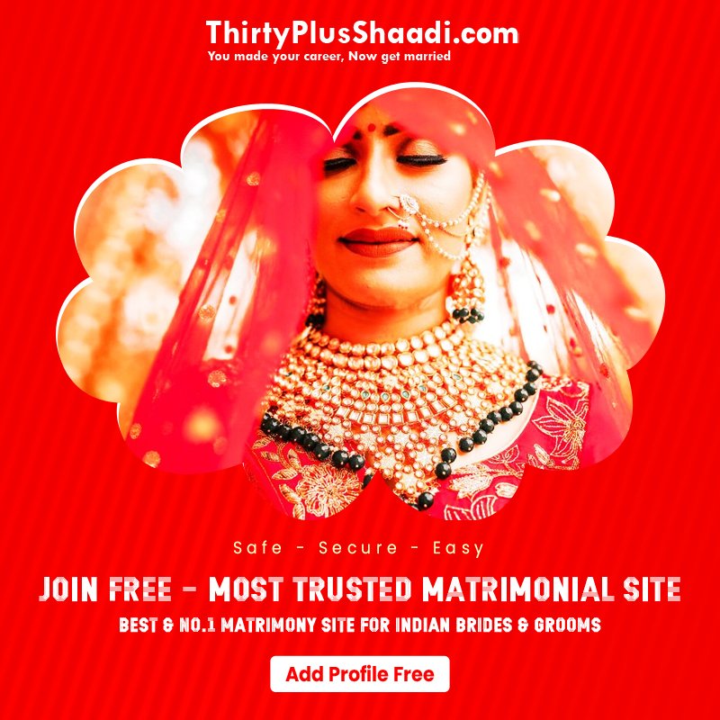 India's best and most trusted matrimonial service portal