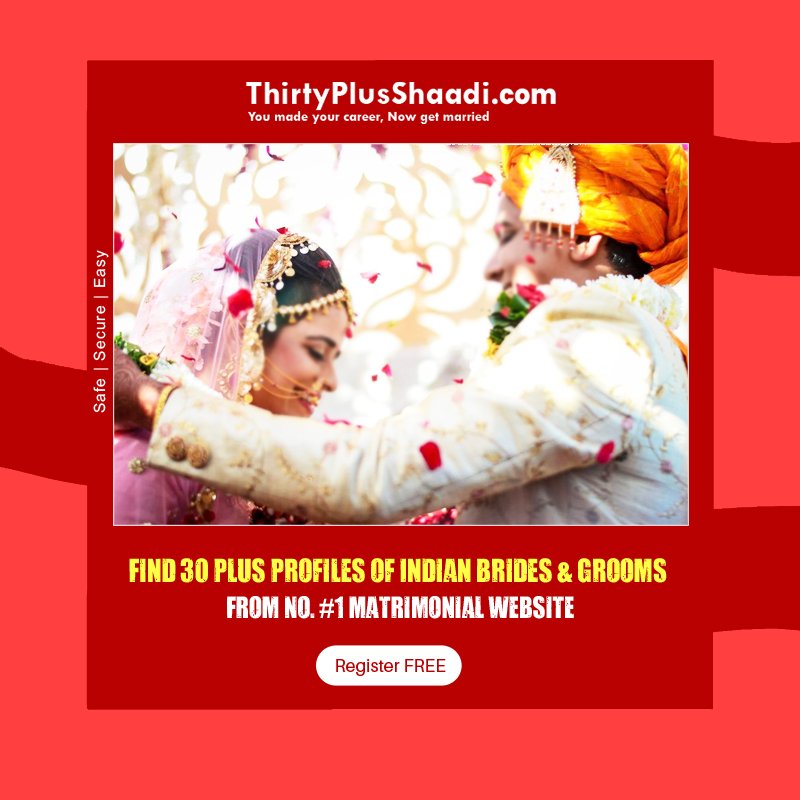 Thirtyplus, Shaadi, Matrimonial, Marriage, Online Matrimonials