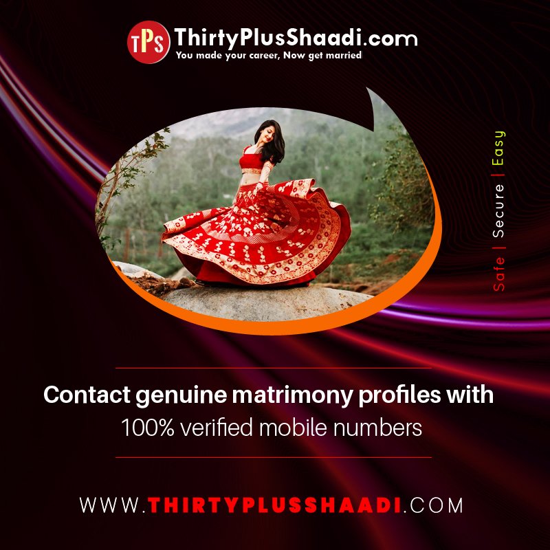 Why You Should Register at Thirty Plus Shaadi